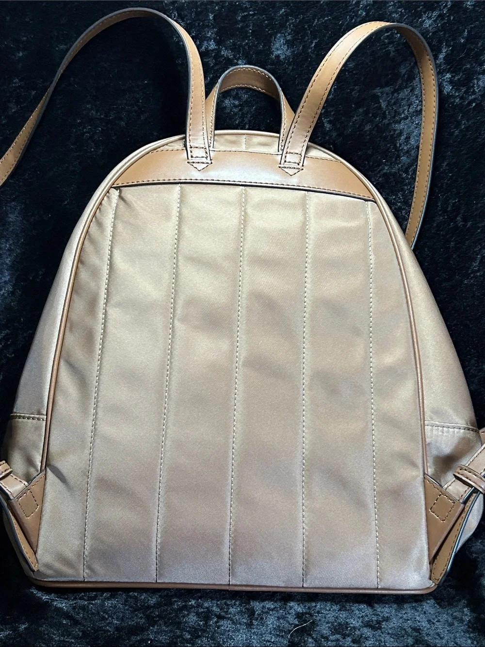 Michael Kors Kenly Dark Khaki Nylon LG Backpack